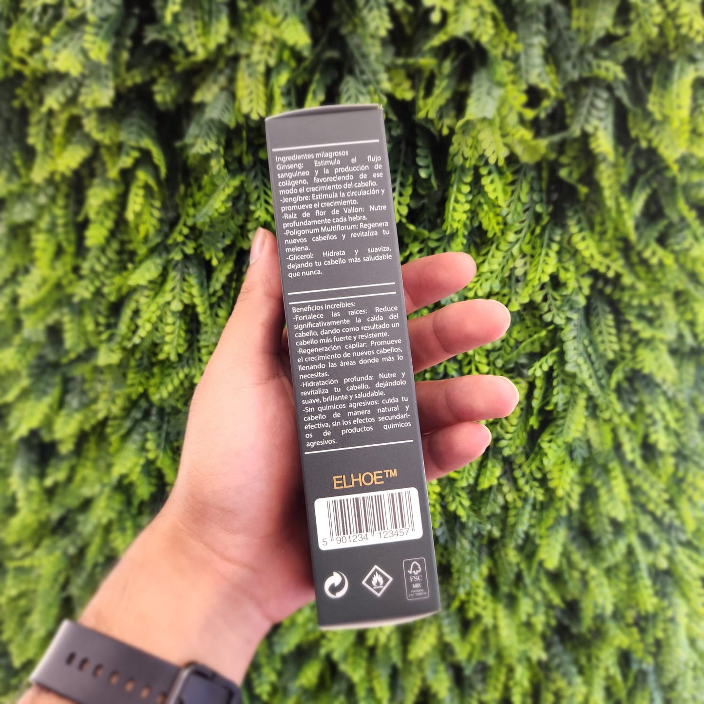 Tónico Capilar de Ginseng & Jengibre