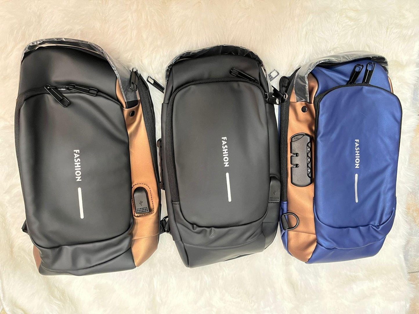 Bandolera Mochila Bolso Antirobo