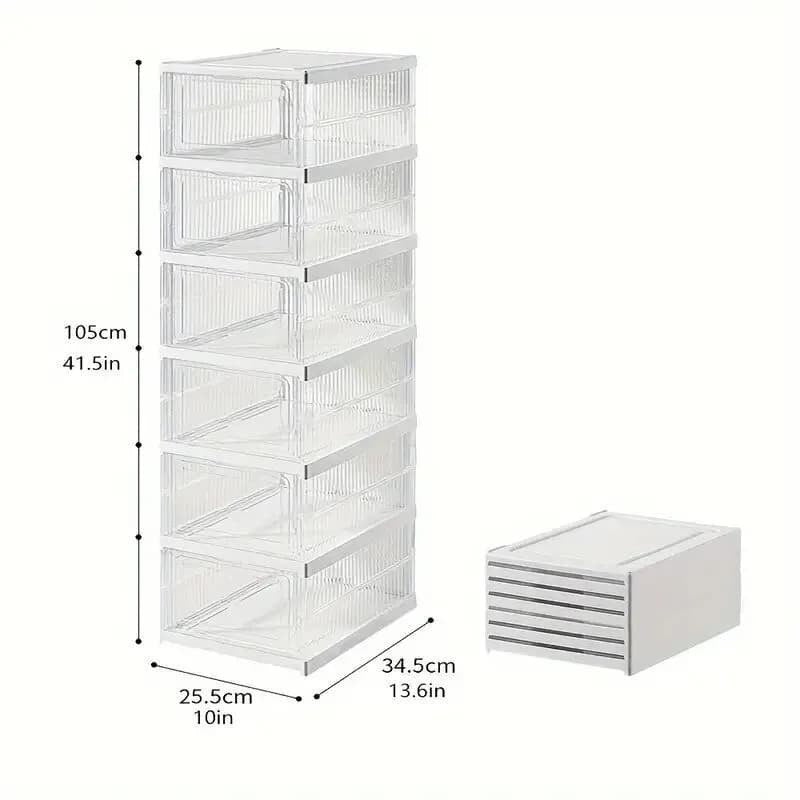 Zapatera Plegable 6 Niveles