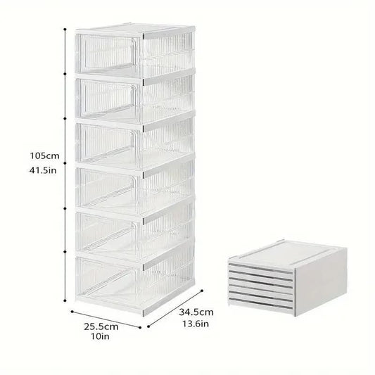 Zapatera Plegable 6 Niveles