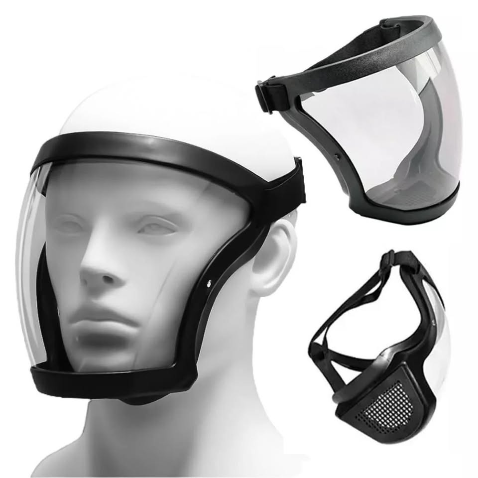 Mascara Protección Facial Transparente