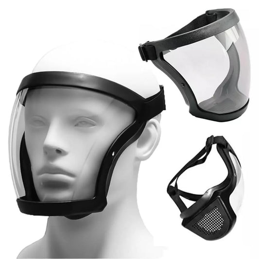 Mascara Protección Facial Transparente