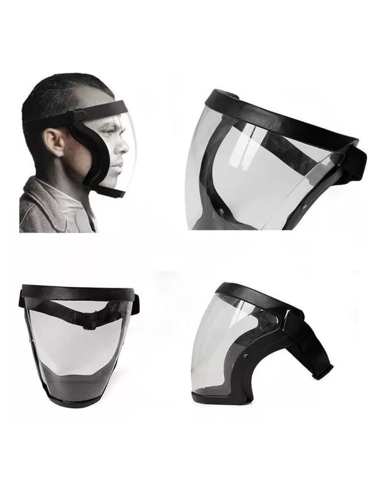 Mascara Protección Facial Transparente