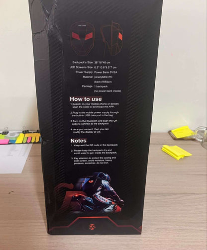 Mochila LED Inteligente